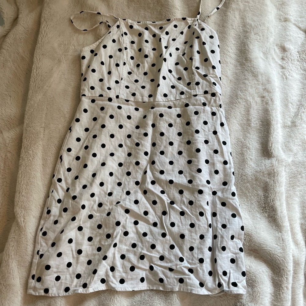 Nordstrom BP linen dress 🖤🤍 SIZE MEDIUM